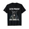 Donkey Saying Funny Good Morning Very Thin Ice T Shirt Vintage Breathable Homme Slightly Casual Top For Everyday Wear