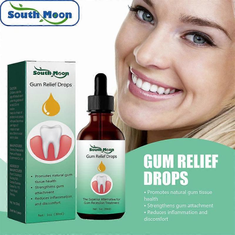 DentiZen Gum Regrowth Drops 3-Pack, 30ml for Gum Damage Repair & Gingival Ability Restoration, Gum Therapy Treatment