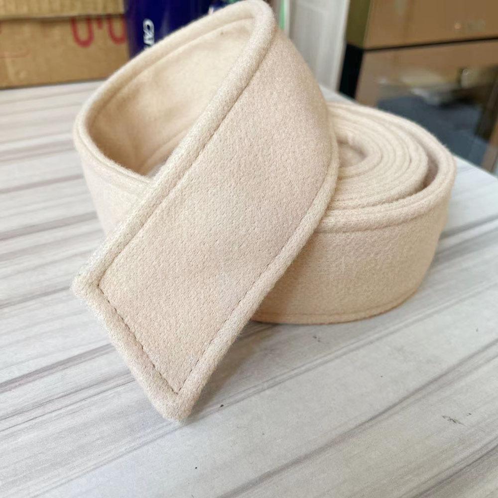 Wollmantelgürtel, Wintermantel-Gurt-Accessoires, Dekorativer Gürtel, doppelseitig gebürsteter Gürtel