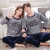 Unisex Flanel Gecelik Yeni Kadın Erkek Kış Sıcak Polar Çiftler Pijama Takımı Aşıklar Gecelik Sevimli Karikatür Pijama Ev Giyim