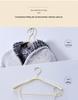 Aluminum Alloy Non-Slip Clothes Hanger with Hook: Traceless, Thickened, and Anti-Bump Design for Home Use