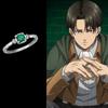 Anime Attackk on titann Levi Ackerman Same Type Rings Tonjin Roleplay Cosplay Props Costume Levi Accessory Birthday Gifts Cospla