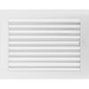 Vent Cover 22x30 White with Blinds