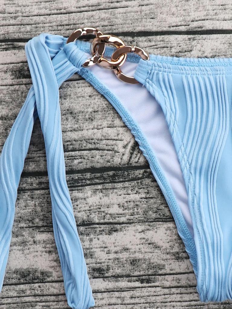 Women's European-American Sexy Cross-Back Bikini Swimsuit