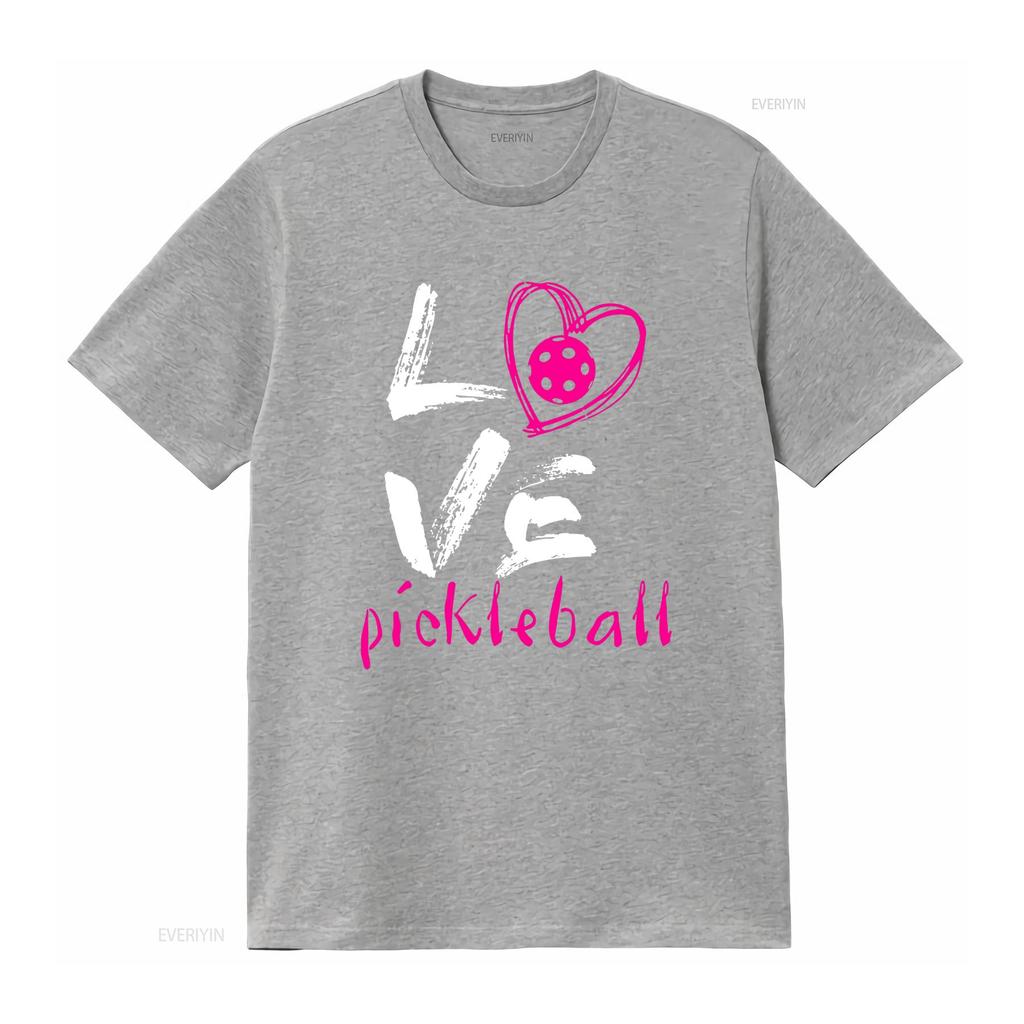 I Love Pickleball T Shirt Funny Pickle Ball for Women Vintage Washed Streetwear Fashion Soft Stretched Graphic Homme Slightly