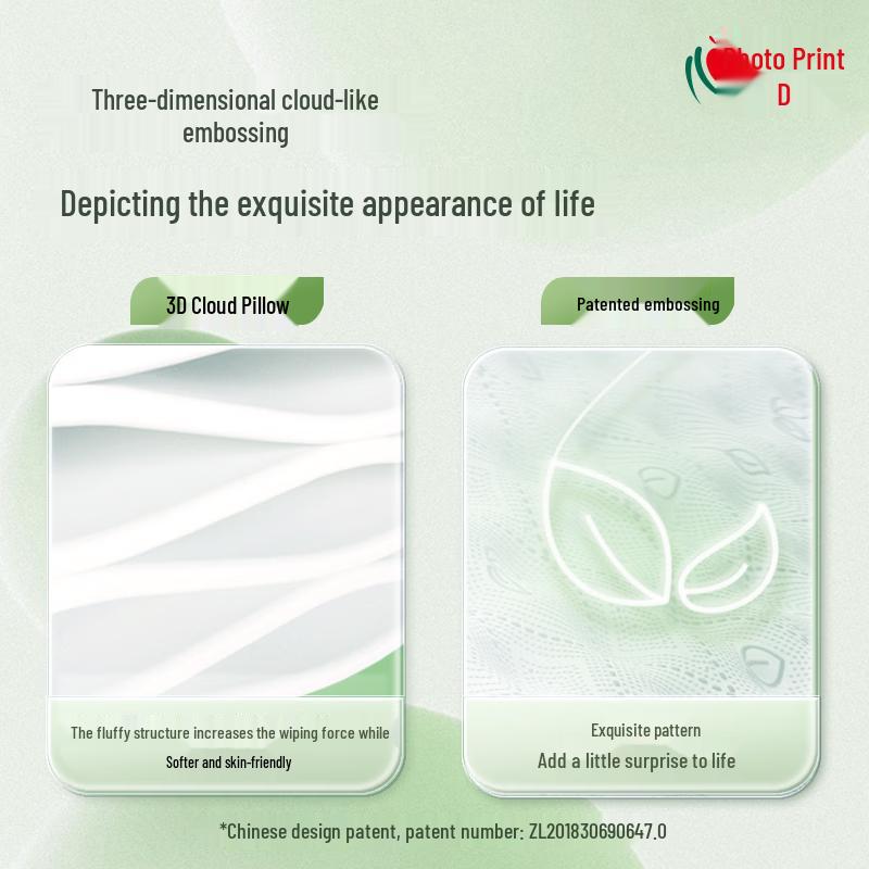 Mind Act Upon Mind Cloud Feel 4-Ply Coreless Toilet Paper