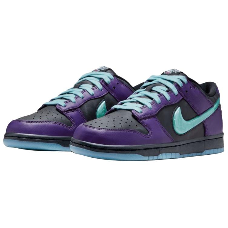 Nike Dunk Low Top Skateboard Schuhe Herren Schwarz Blau IB2267-001