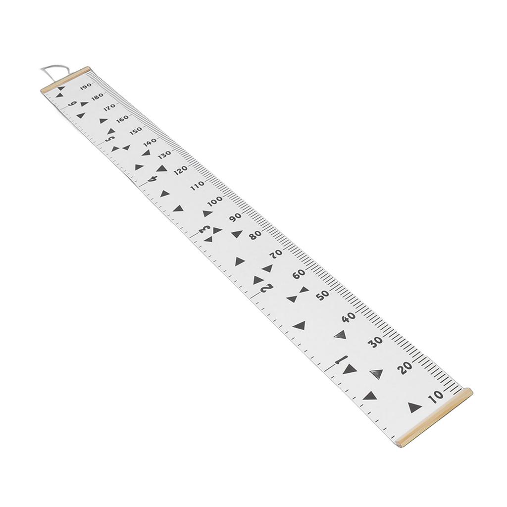Kids Growth Chart Accurate Baby Height Growth Chart Ruler Removable Canvas Wall Hanging Measurement Chart for Home