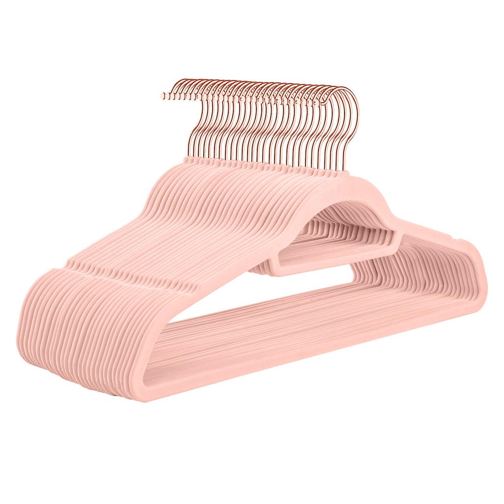 Exklusiv für Supermärkte, Dieser multifunktionale Kunststoffbügel ist rutschfest und hinterlässt keine Spuren, spart Platz, geeignet für Kleiderschränke