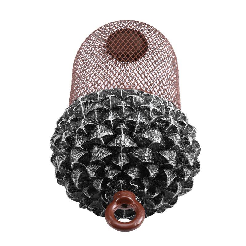 

CYCLI-Hanging Metal Sunflower Seed And Peanut Bird Feeder Outdoor Decoration Sunflowerseed For Titmice,Woodpeckers коричневый
