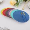 PP Placemat, Thermal Insulation Mat, Leave-in Coaster, Dining Table Mat, Decorative Mat, Hot-selling, Multi-color Optional, Modern Simplicity