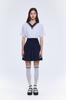 Waiowai Double-Pleated Flare Skirt_2Colors