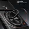 Case For Samsung Galaxy A24 Magnetic Ring Stand Push Window Case Full Lens Protection Shockproof Cover