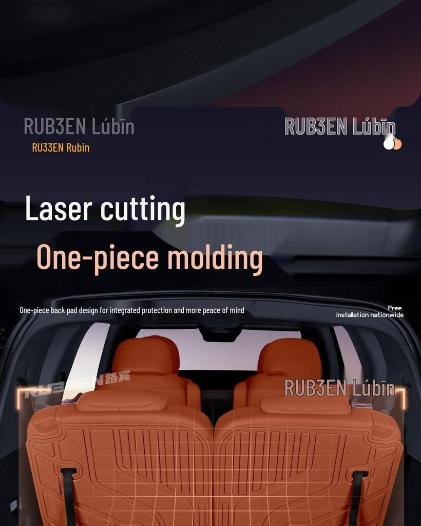 Leapmotor C16 Full Trunk Mat for 2026 Five/Six-Seater Interior Modifications