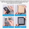 Self Adhesive Waterproof Wall Socket Cover With No Drilling Design And Easy Installation For Bathroom Kitchen Outdoor Use