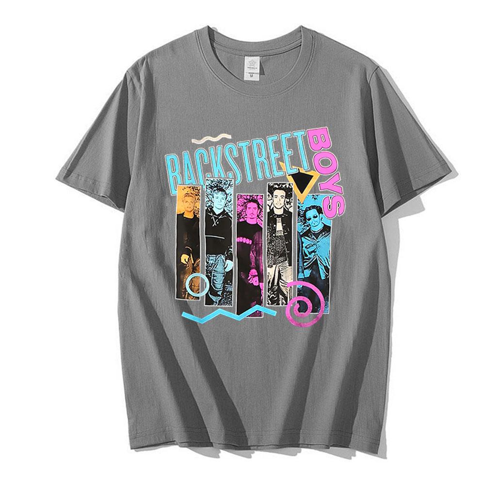 

Vintage Classic 90s Backstreet Boys Rock Band Graphics T-Shirt Unisex Punk Tee Shirt Men s T-Shirts Oversized Streetwear 3XL