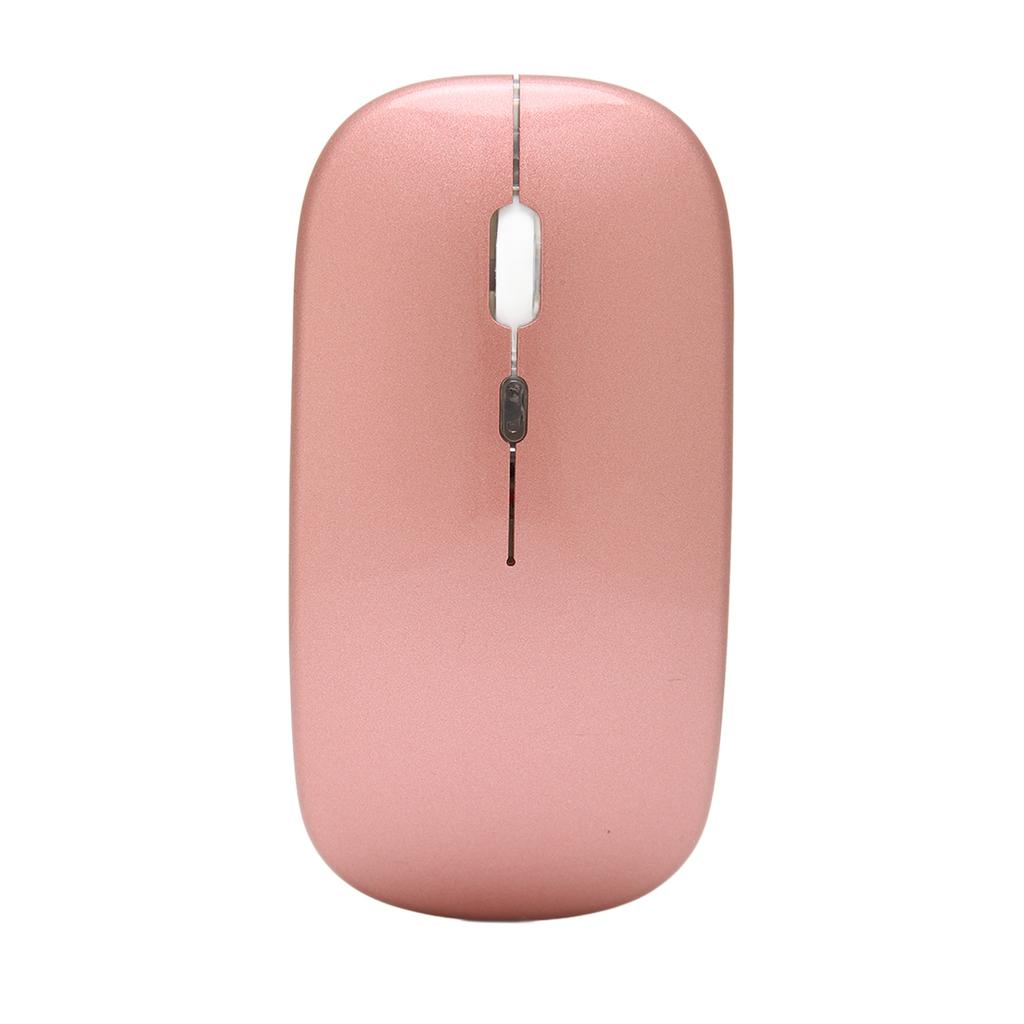 2.4G Wireless Mouse Ultrathin Chargeable Mute 1600DPI Color Backlight Game Mouse with 2.4G Receiver for Laptop Computer