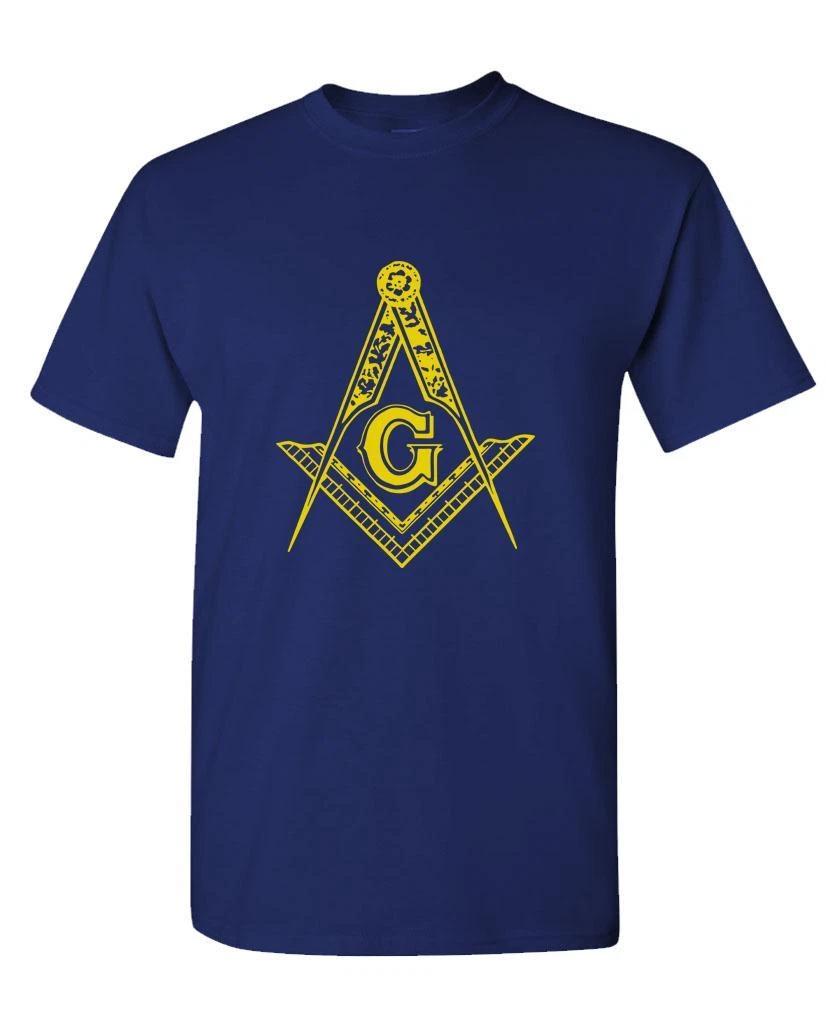 FREEMASON LOGO - Unisex Cotton T-Shirt Tee Shirt
