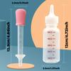 Small Pet Nurser Bottle Newborn Animals Nursing Feeding Bottle Easy To Carry For Water Milk Feeding