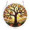 Halloween Acrylic Jigsaw Puzzle Suncatcher Stained Glass Style DIY Sun Catcher