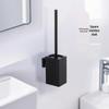 Light Luxury Wall-Mounted 304 Stainless Steel Toilet Brush Holder