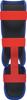 ZETT Baseball Batting Leg White x Red BLL325C Guards, Ambidextrous, (1164)