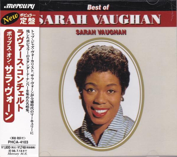 

CD SARAH VAUGHAN - Best Of Sarah Vaughan PHCA4103PROMO Mercury 1996 Japan Jazz Used