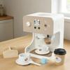 Wooden Toy Coffee & Milk Tea Maker - Parent-Child Interactive Kitchen Playset
