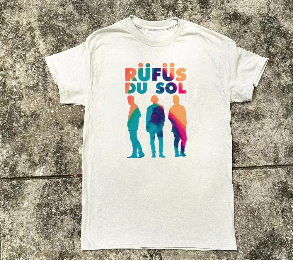 

Rufus Du Sol White Cotton SHirt Full size S-5XL Unisex HL917 Unisex T-Shirt S