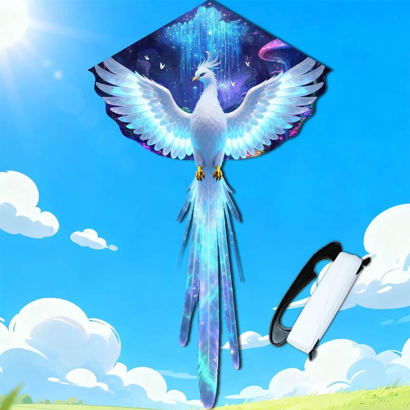 Children's Cartoon Phoenix and Peacock Kite - Auspicious Bird Kite for Cross-Border Fun