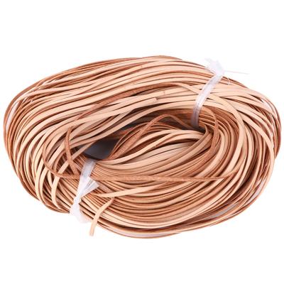 Manuelle DIY Flache Lederkordel 100m Lang Geflochtene Erste Schicht Leder Gefertigte KordelLederfarbe