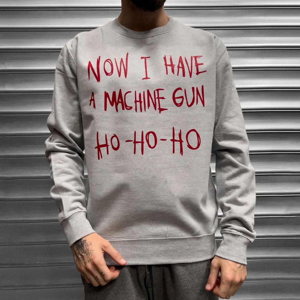 

Die Hard Ho Ho Ho Now I Have A Machine Gun Funny Sweater John McClane Xmas Mens M
