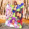 Pixel Game Flannel Blanket Soft Warm All-Season Throw, Design for Camping, Car Travel, Hiking Sofa, Bed, Office Perfect Gift for Parties