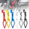 Universal Motorcycle Brake Cable Clamp Zinc Alloy Folding Shock Absorber Buckle Anti-Shake Electric Scooter Clip