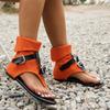 Fashion Fashion Retro Woman Shoes 2025 Summer New Round Toe Flat Shoes Simple Versatile Women's Sandals Comfort Non Slip Women's Boots