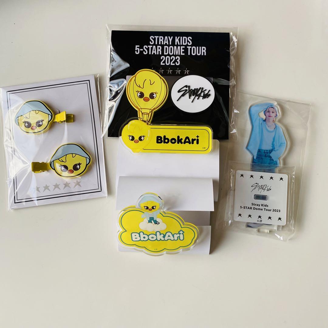 

[USED] Final Price Drop StrayKids Name Badge Rubber Clip Pogari Felix
