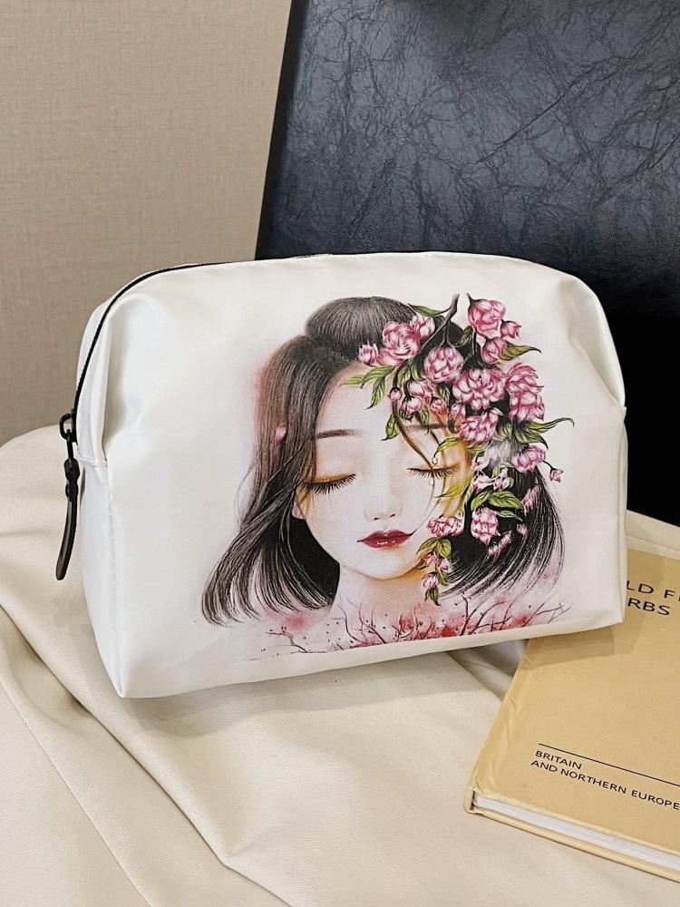 

Косметичка, на молнии, милая косметичка, простой и модный пенал, в наличии. Сумка для хранения