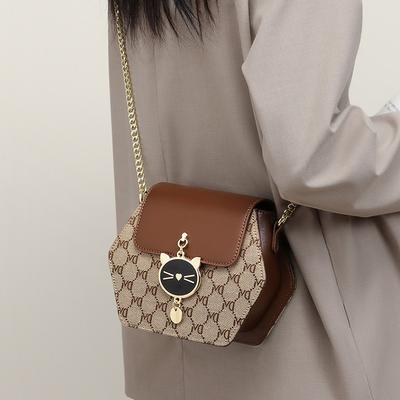 All-match New Crossbody Bag for Women's Autumn High-end Chain Bag Light Luxury Style Small Bag