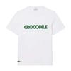 Lacoste Mens Graphic Print Cotton T-Shirt