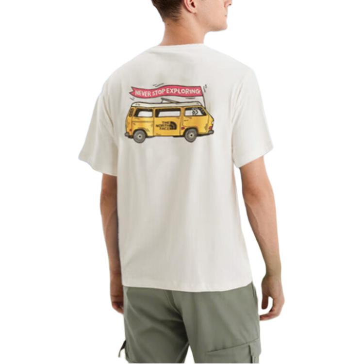 THE NORTH FACE Urban Exploration T Shirt Men's N3N/Ecru NF0A8F5Q-N3N