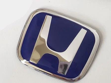 PLXI9 Acrylic Car Steering Wheel Emblem For Honda Civic Accord City CRV Jade Fit Odyssey Hybrid H-Sticker Interior Modification
