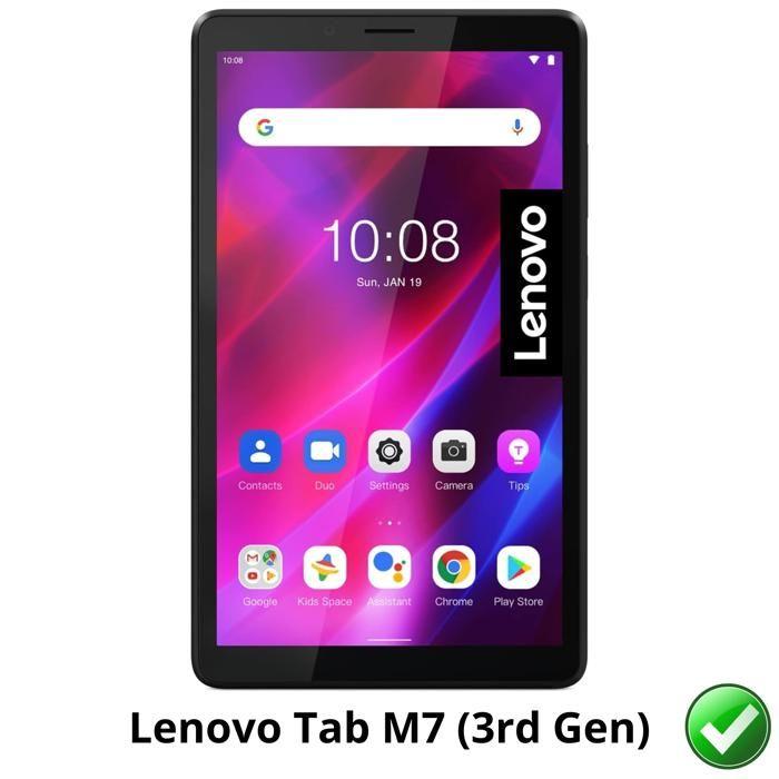 Screen Protector - Phonillico - Lenovo Tab M7 (3rd Gen) - Pack 2 - Durable - Ultra Thin
