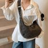 Versatile Denim Shoulder Bag Large Capacity Satchel Bags Trendy Cross Body Bag  Female