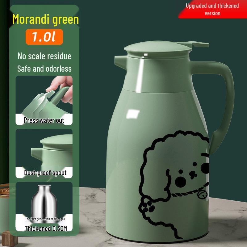 X70T Large Capacity Glass Liner Thermos Flask for Office, Home, and Dorm