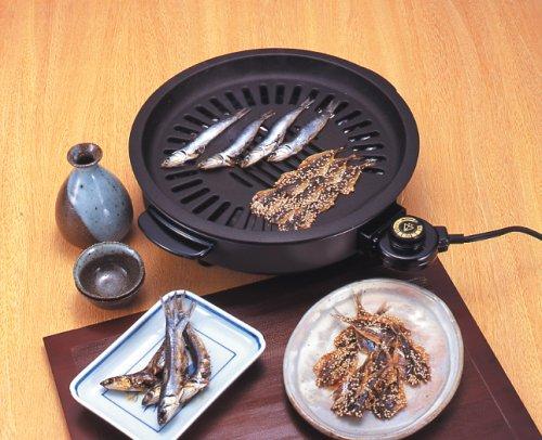 Sugiyama Metal Yakiniku Detașabil Fabricat la temperatură Fum Scăzut Înalt Sanatoasa Farfurie, Farfurie, Japonia, Ajustabil, Reducere, Fum, Putere, 1200W, KS-2310