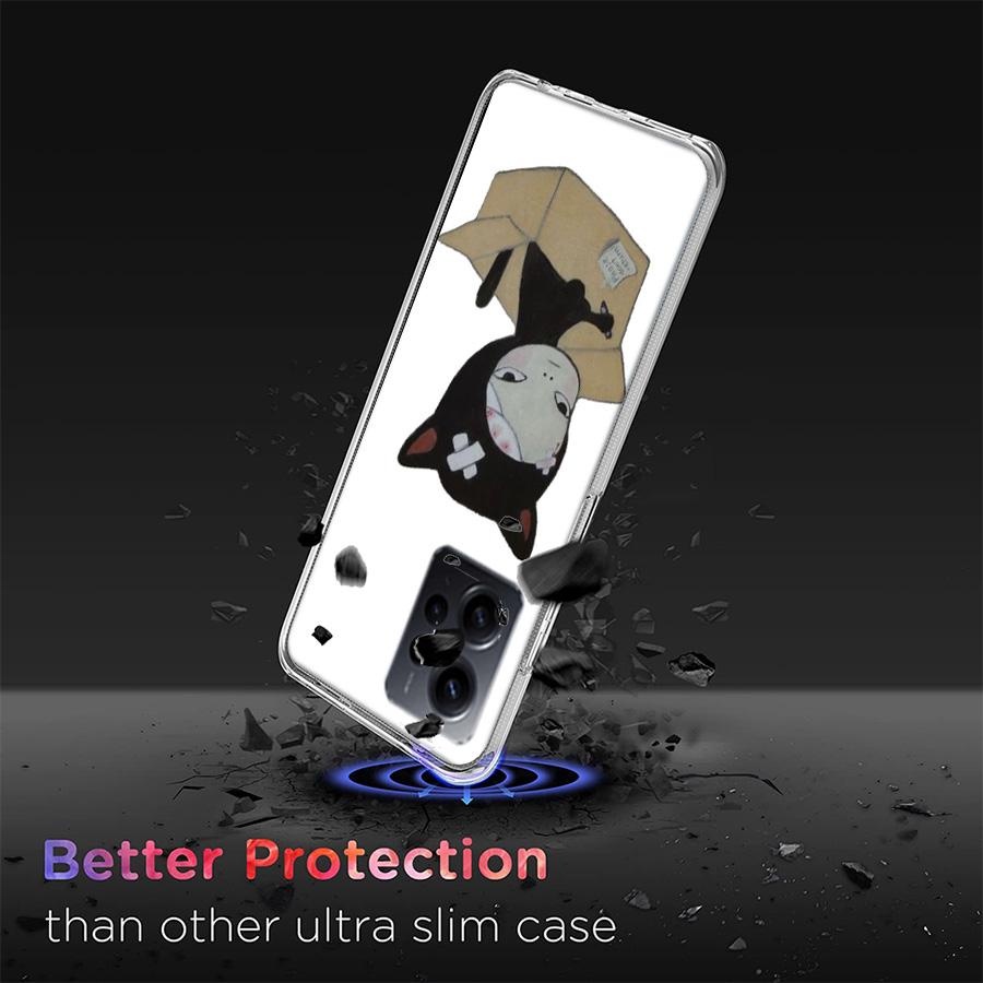 Cute Nara Yoshitomo Art Phone Case For Redmi 12 13C 12C 15C 9 10 10C Note 13 Pro Plus 14 15 Pro 9T 9C 9A TPU Soft Cover Clear Ce
