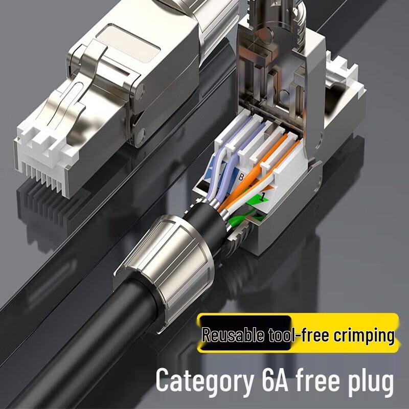 Cat5e Tool-less RJ45 Connector