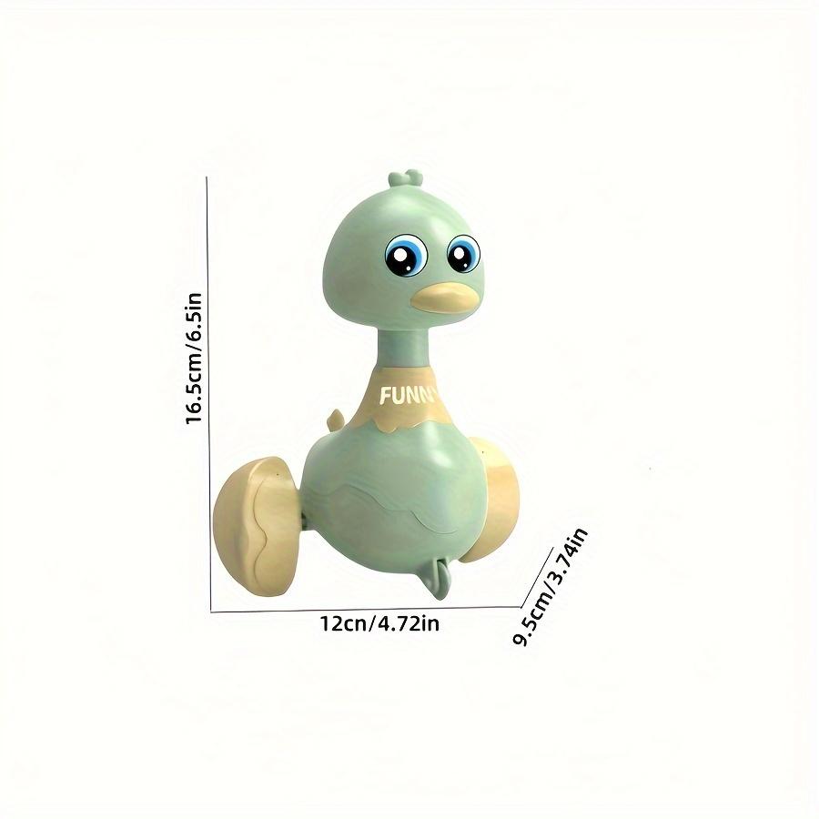 1pc Jouet Voiture Canard Appuie et Avance, Pas de Pile Nécessaire, Fonctionnement Manuel, Thème Animal, Plastique, Multicolore Cadeau Idéal pour Noël ou Anniversaire