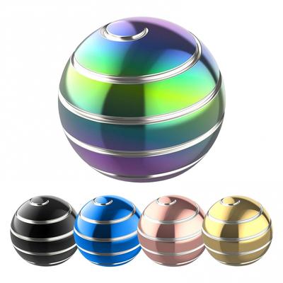 Kinetik Dönen Masa Oyuncakları Tam Vücut Optik İllüzyon Oyuncakları Fidget Oyuncaklar Metal Topaç Topu Anksiyete DEHB EKLE EDC Stres Giderici Oyuncak