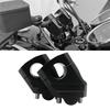 Handlebar Risers for Kawasaki Bikes 22mm 28mm Handlebar Height Adjustment Riser Bar Clamp Mount Handle Riser Bike (28mm Black)